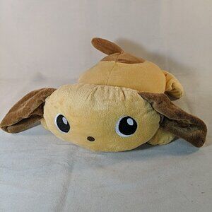 Gitzy Plush Dog Stuffed Toy Animal 12" Flat Tan Brown Puppy